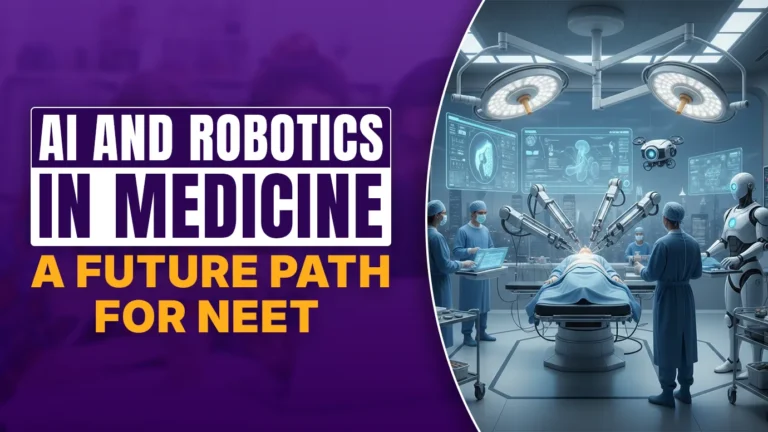 AI and Robotics in Medicine: A Future Path for NEET Students