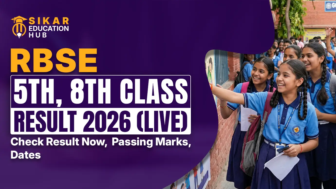 RBSE 5th, 8th Class Result 2026 (Live): Check Roll Number-wise Result, Passing Marks, Dates