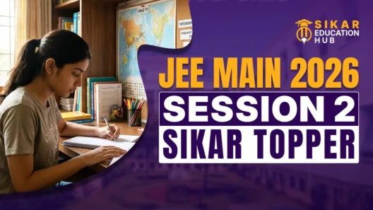 JEE Main 2026 Session 2 Sikar Topper List, Qualifying Cutoff, Top Performing Coaching
