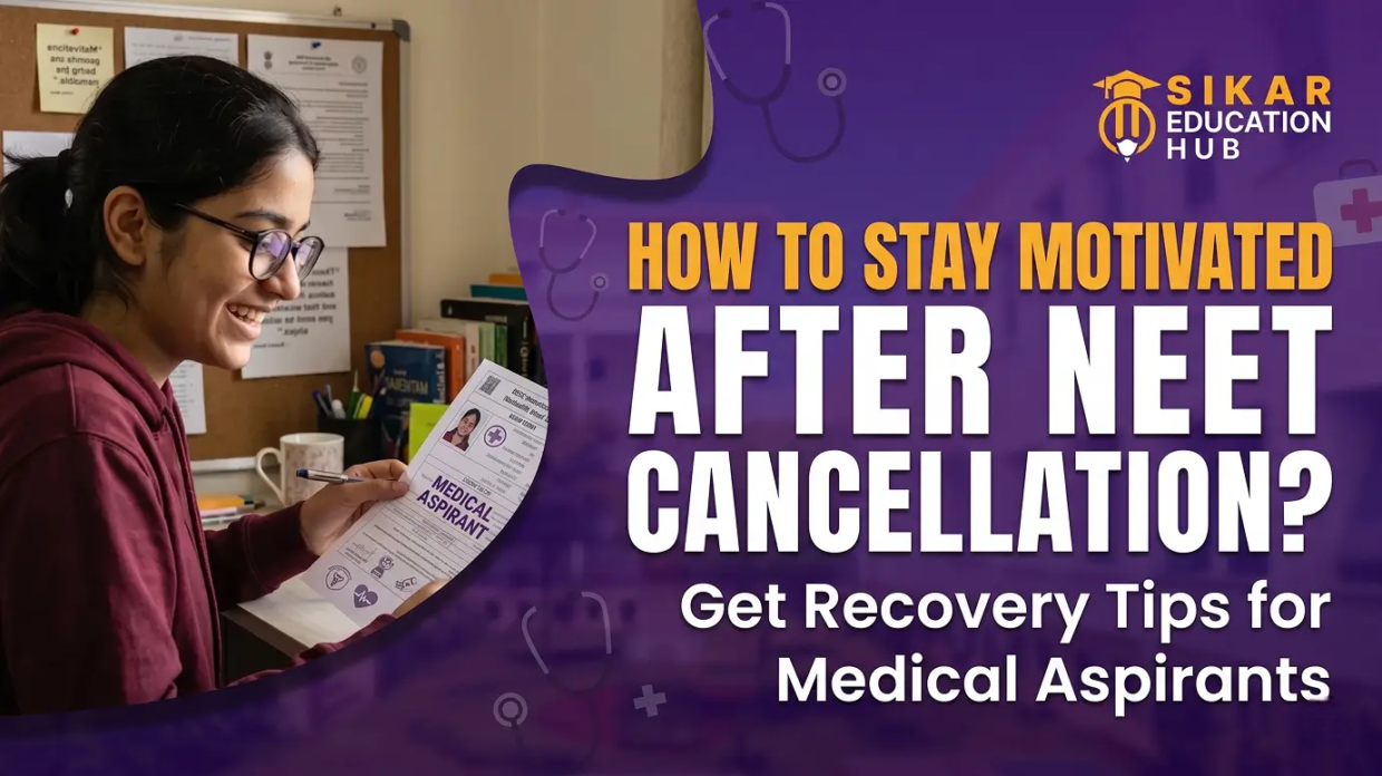 How to Stay Motivated After NEET Cancellation? Get Recovery Tips for Medical Aspirants
