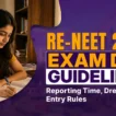 Re-NEET 2026 Exam Day Guidelines