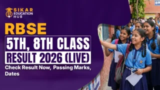 RBSE 5th, 8th Class Result 2026 (Live): Check Roll Number-wise Result, Passing Marks, Dates